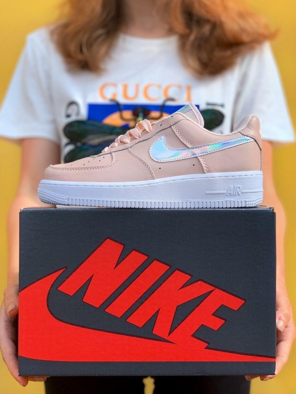 Nike Air Force 1 White Pink 3