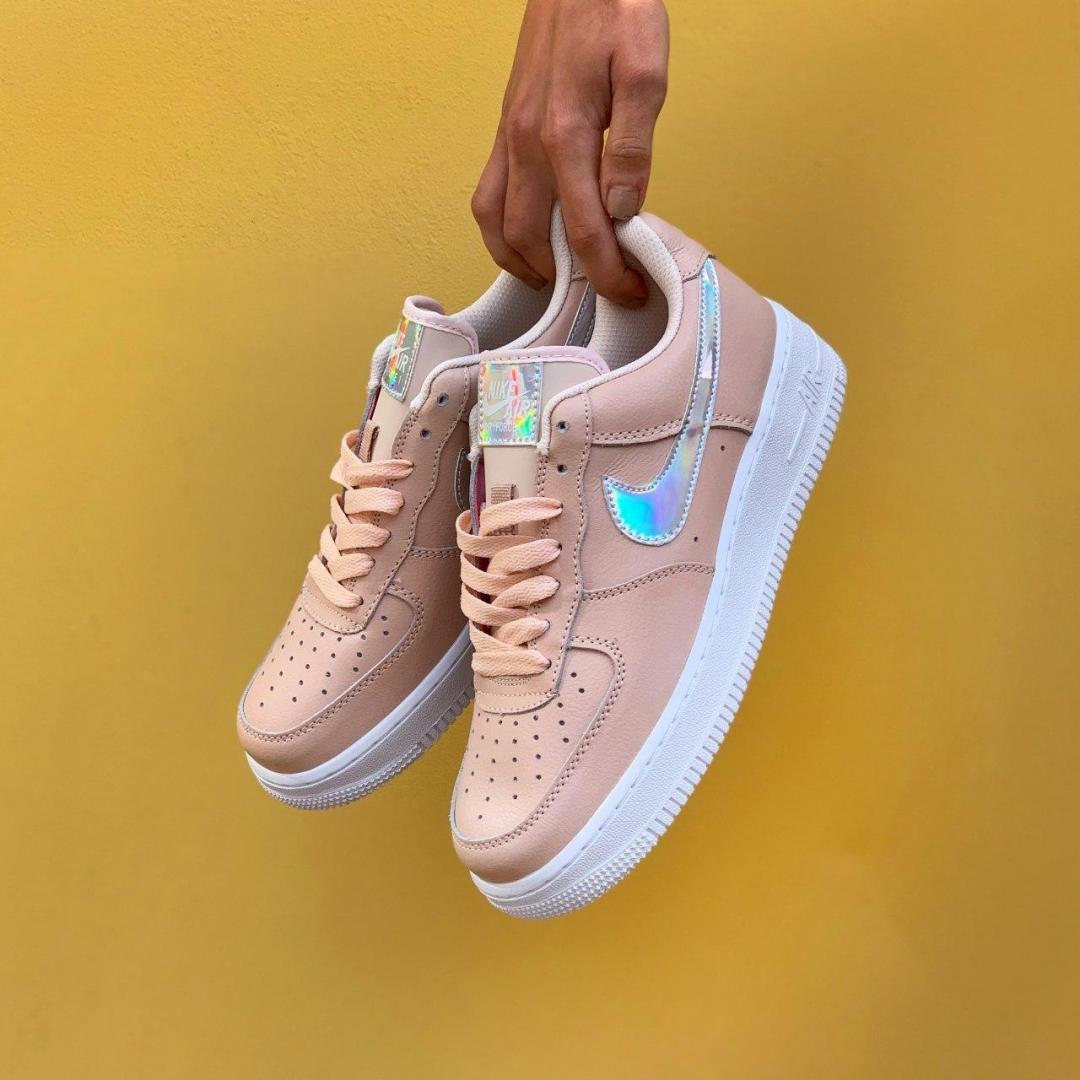 Nike Air Force 1 White Pink 3