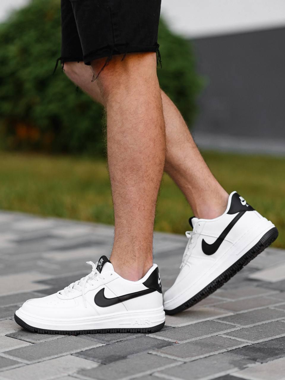 Nike Air Force 1 White Black v2