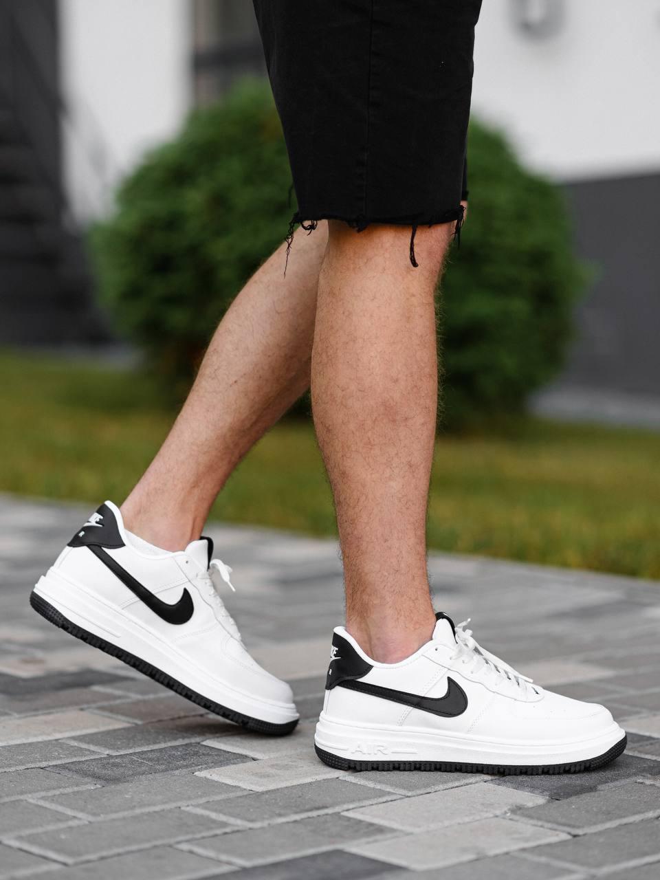Nike Air Force 1 White Black v2