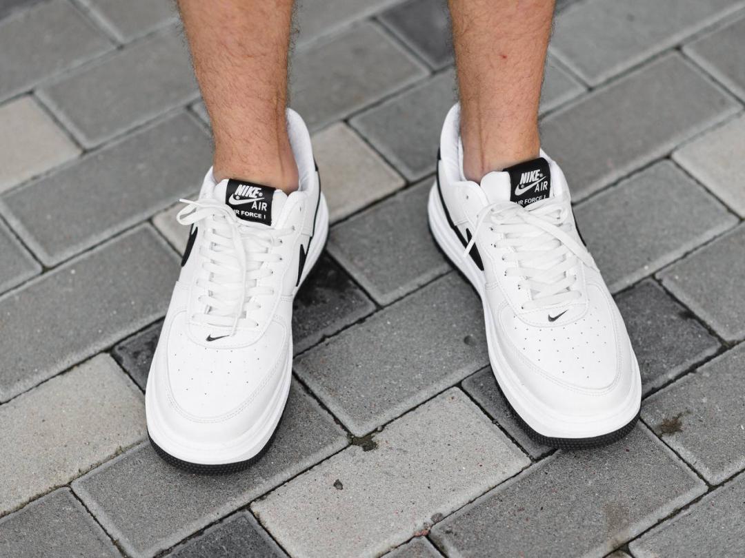 Nike Air Force 1 White Black v2