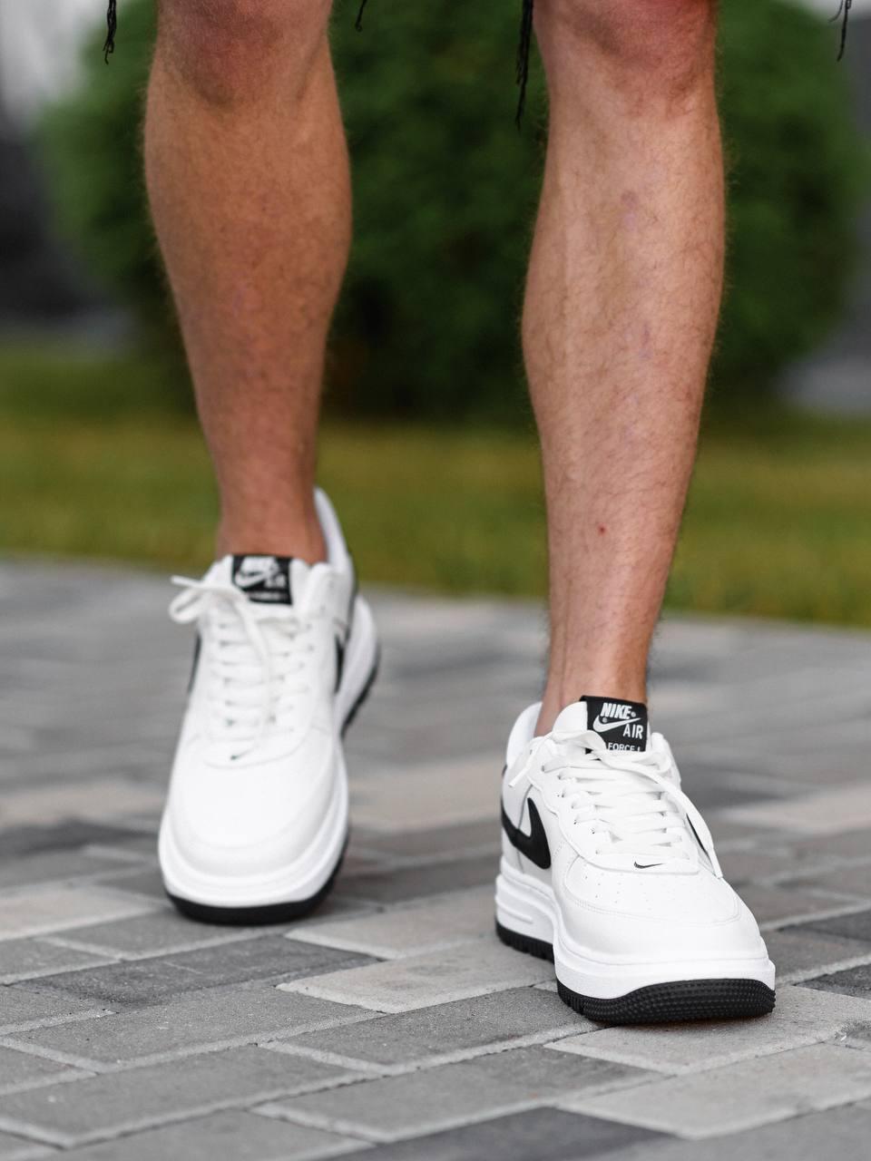Nike Air Force 1 White Black v2