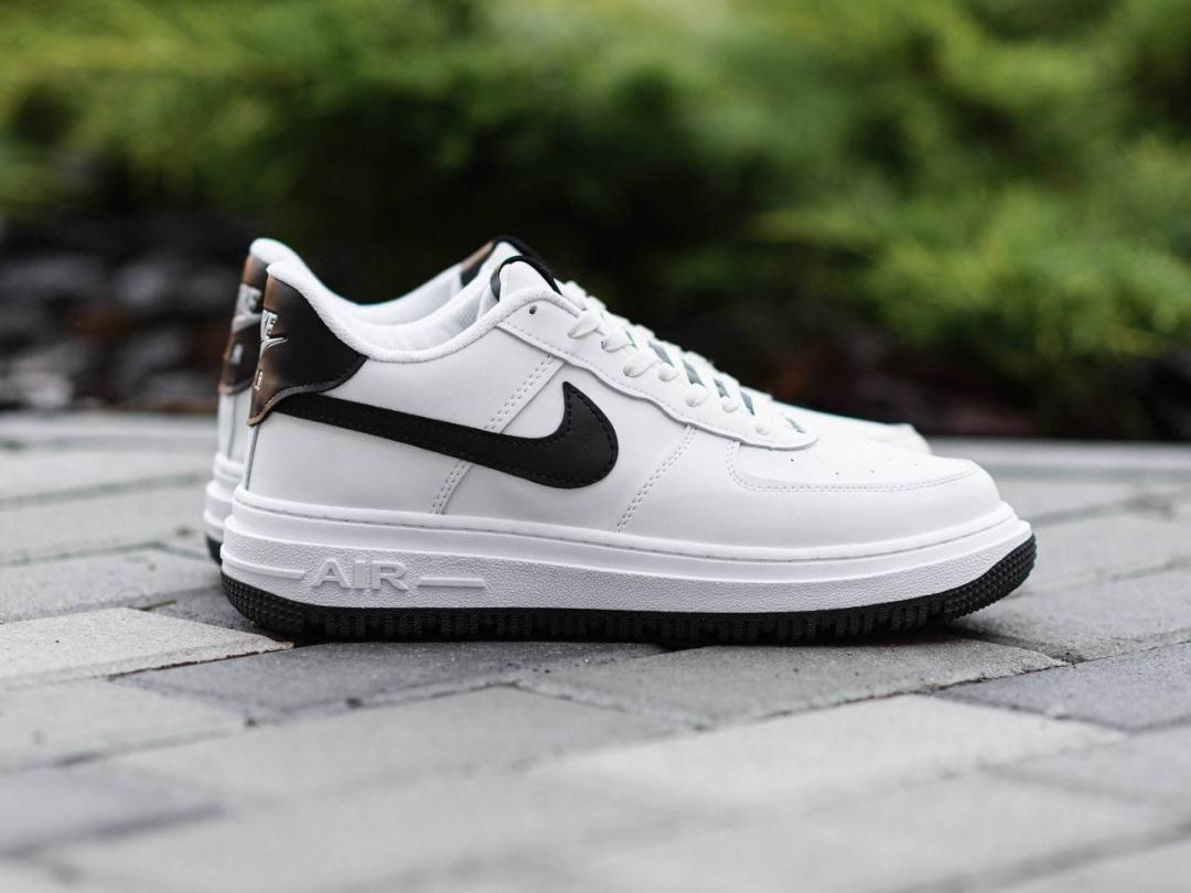 Nike Air Force 1 White Black v2