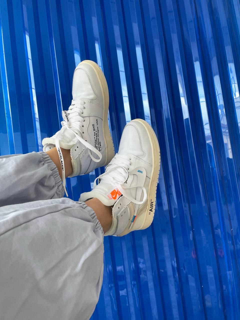 Nike Air Jordan 1 Off-White White