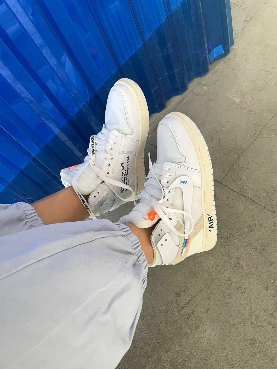 Nike Air Jordan 1 Off-White White