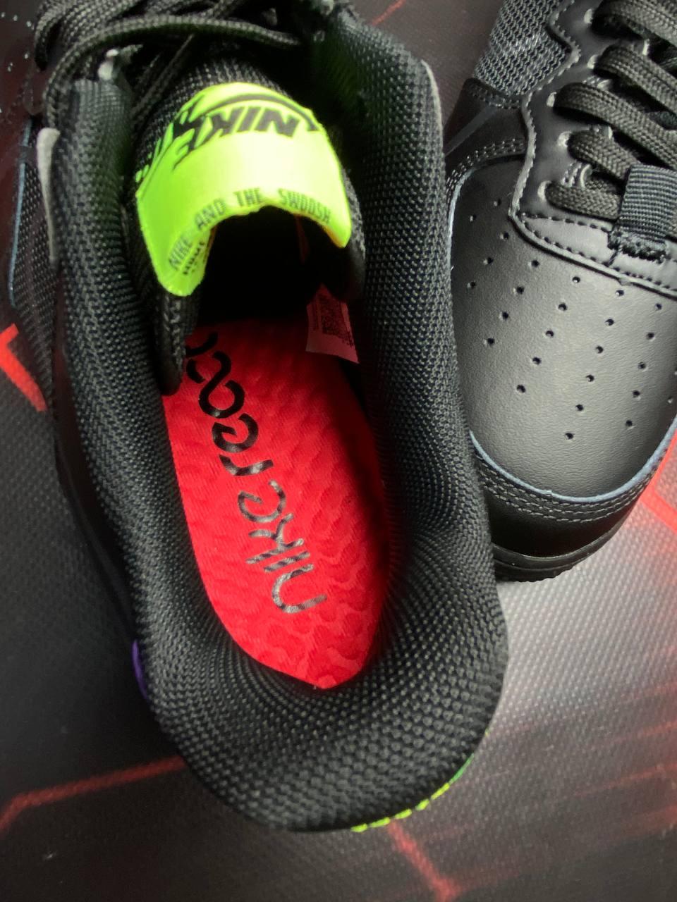 Nike Air Force 1 React Black