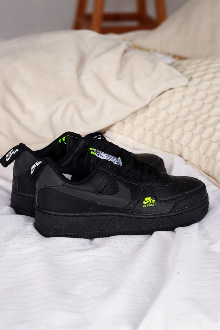 Nike Air Force 1 Black Green