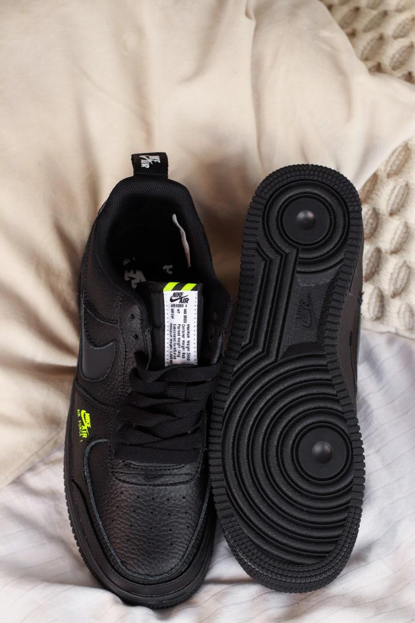 Nike Air Force 1 Black Green
