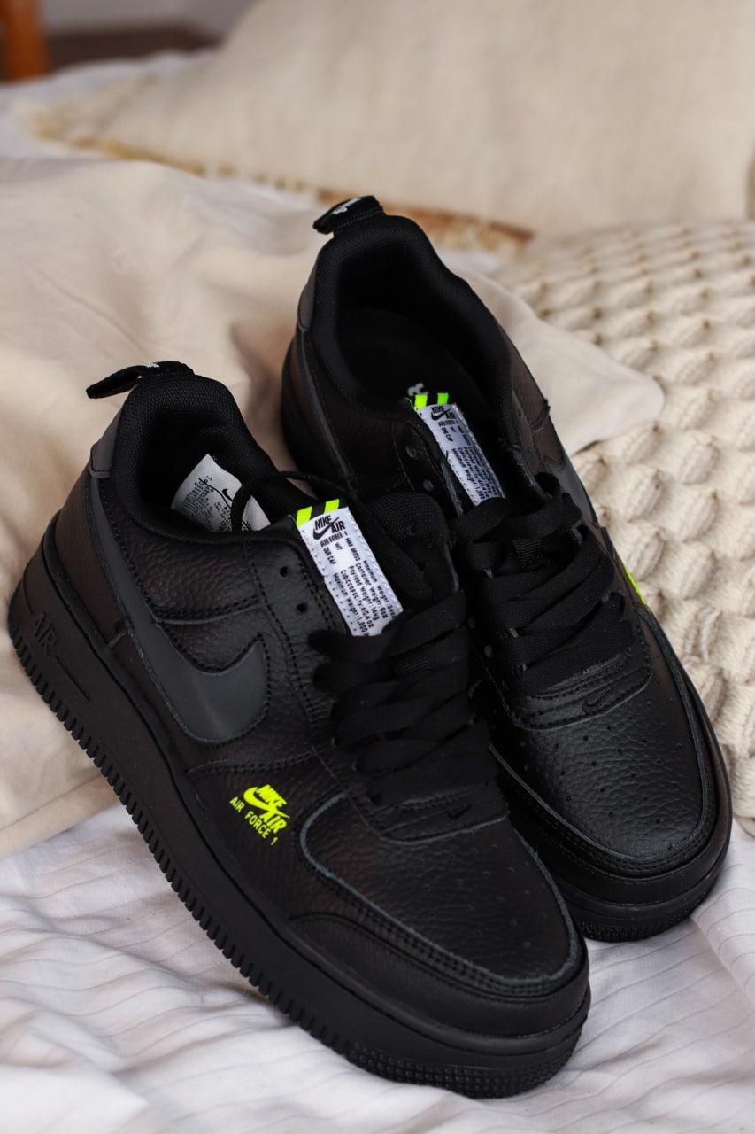 Nike Air Force 1 Black Green
