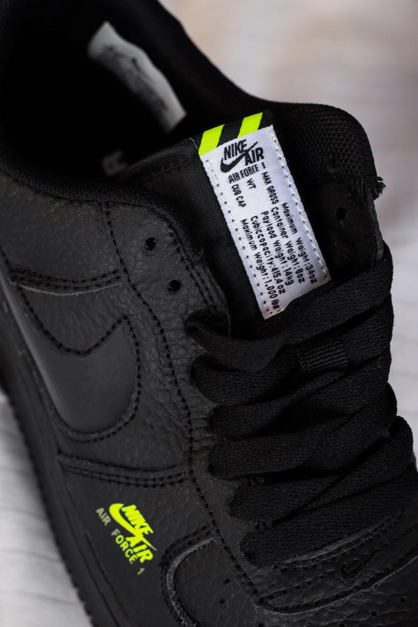 Nike Air Force 1 Black Green