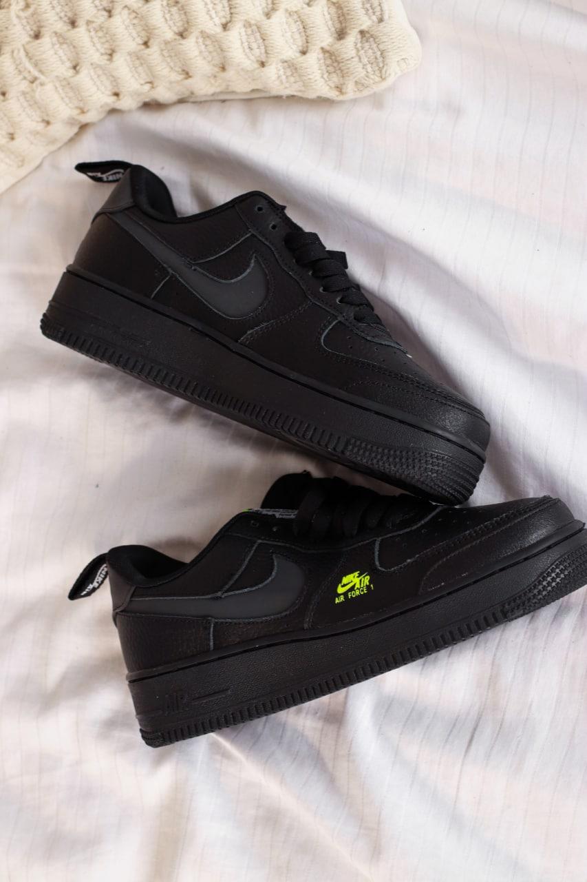 Nike Air Force 1 Black Green