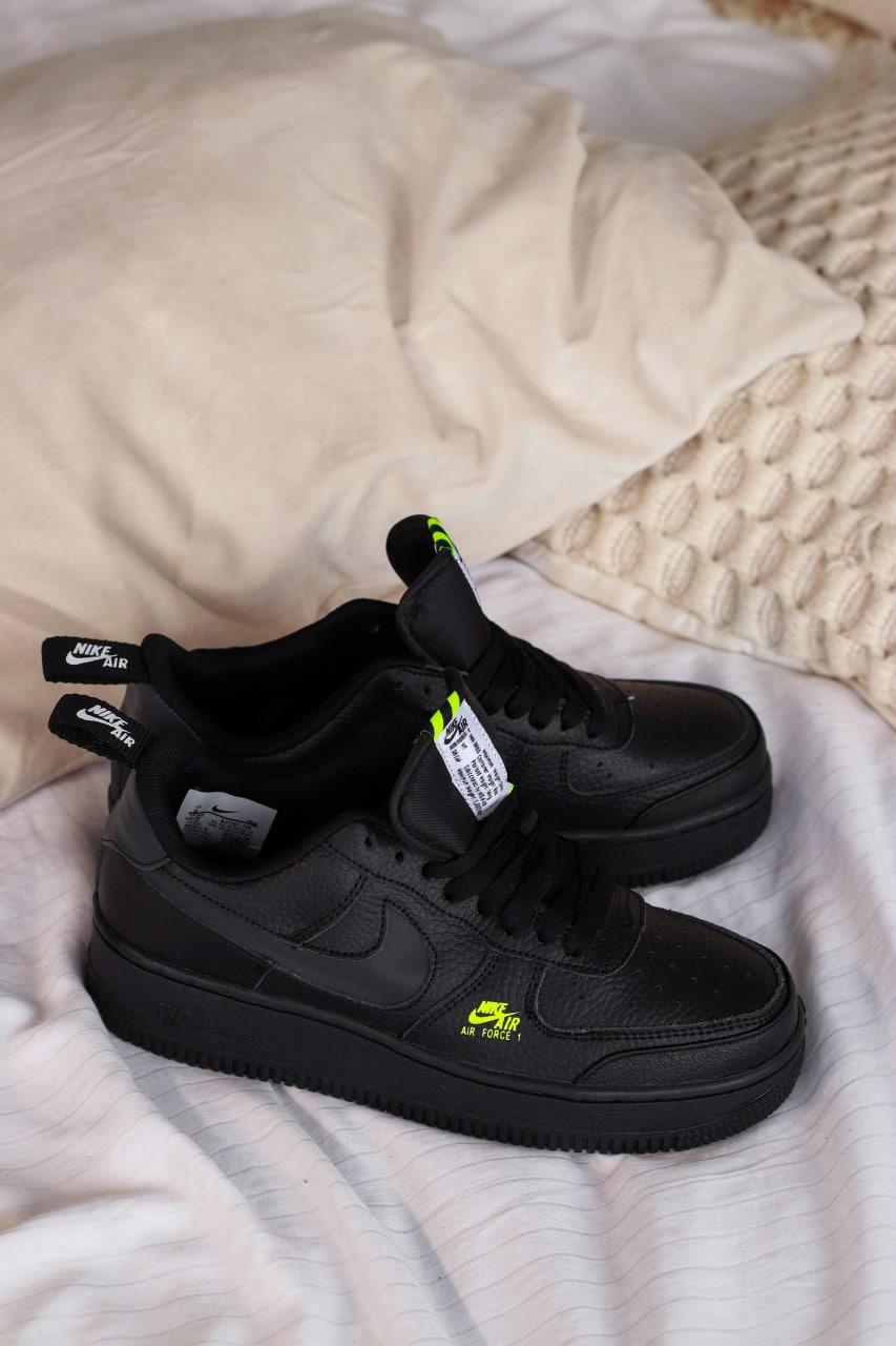 Nike Air Force 1 Black Green