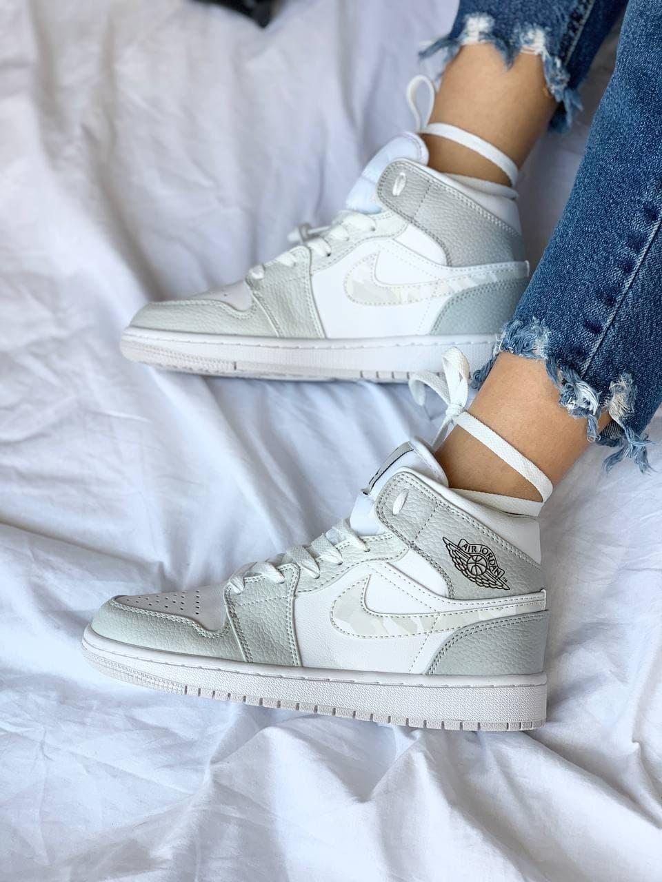 Nike Air Jordan 1 Retro High Grey Camo