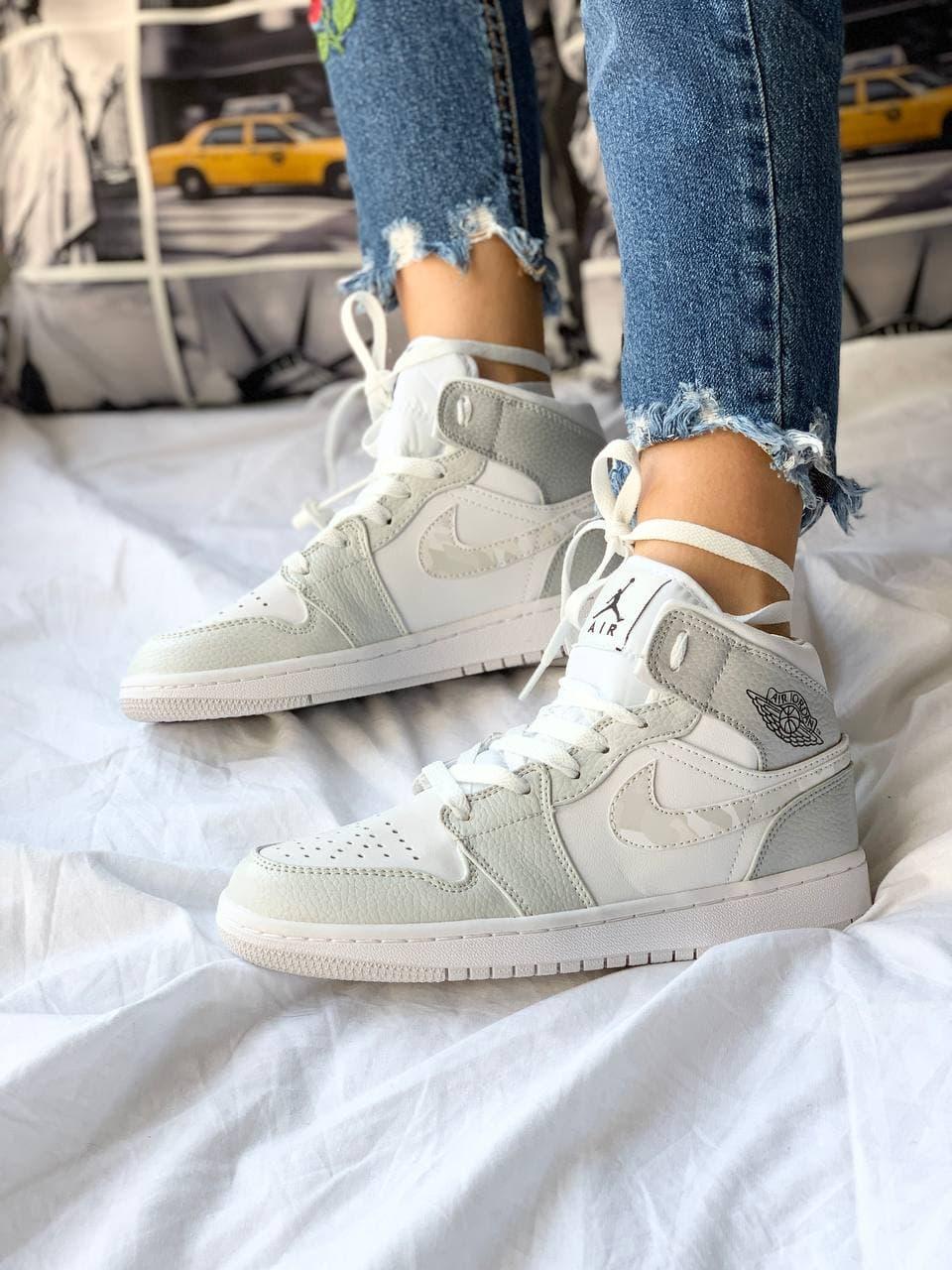 Nike Air Jordan 1 Retro High Grey Camo