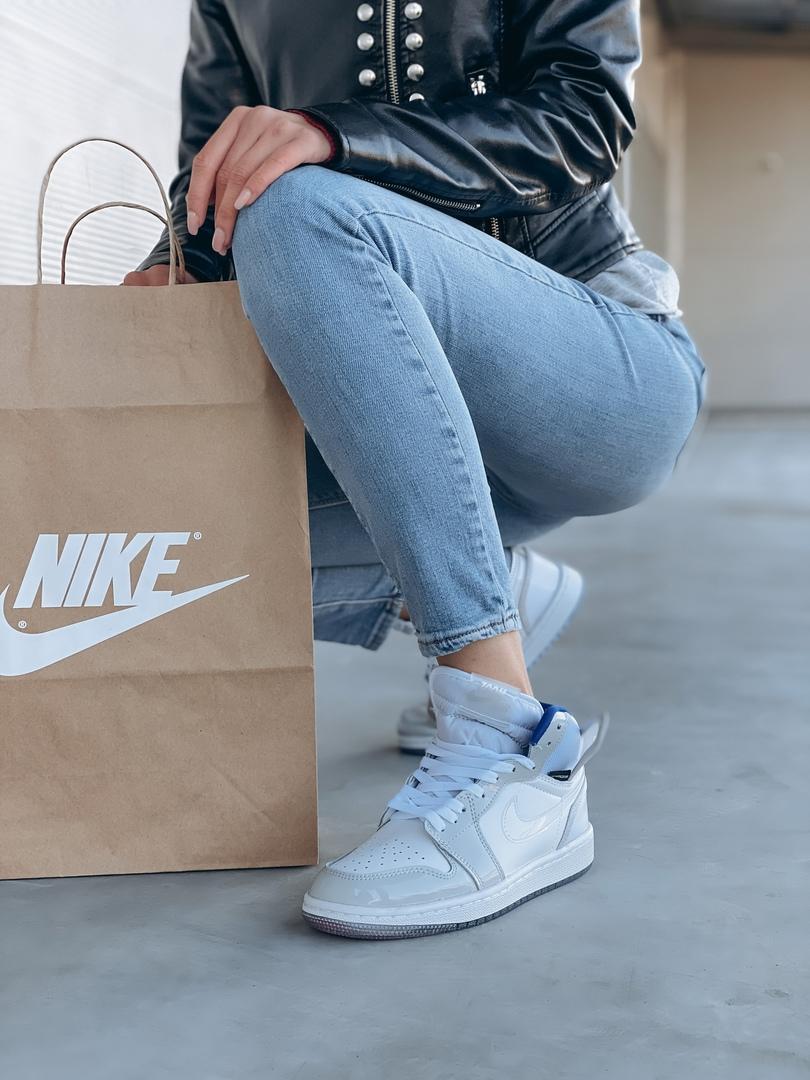 Nike Air Jordan 1 Retro High White Grey