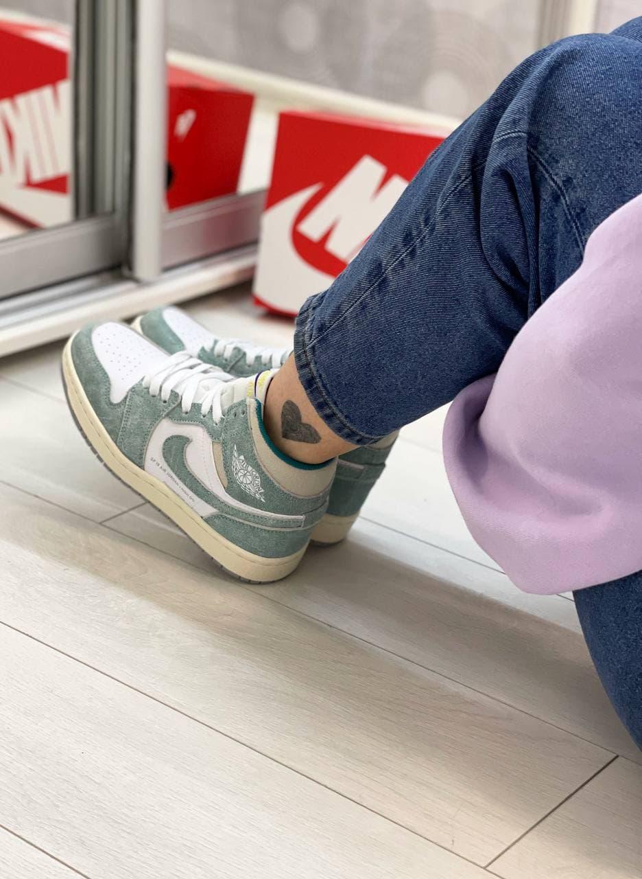 Nike Air Jordan 1 Retro High Blue-Green White
