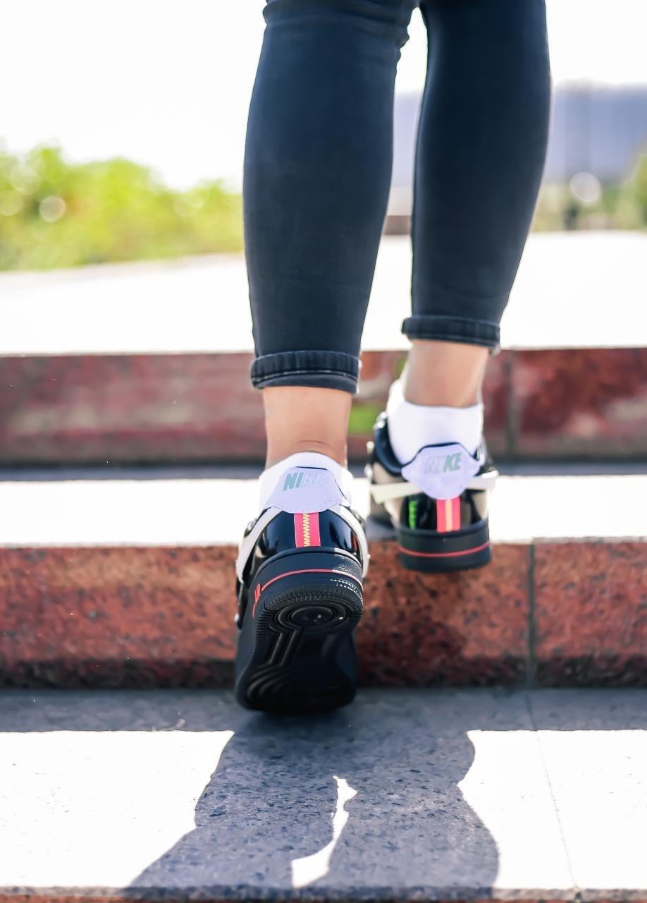 Nike Air Force 1 Vandalized Iridescent Black Green