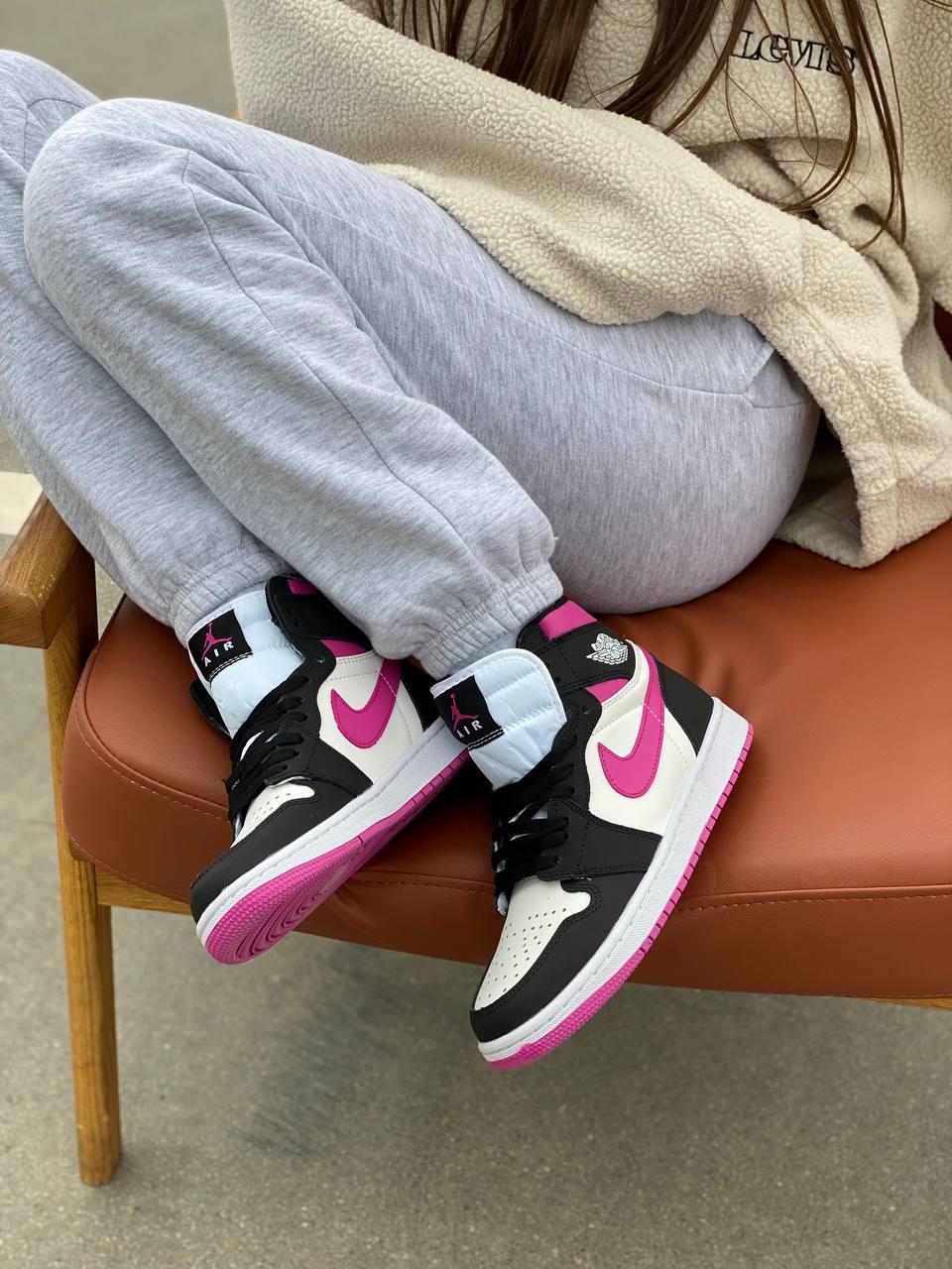 Nike Air Jordan 1 Magenta White Black Pink