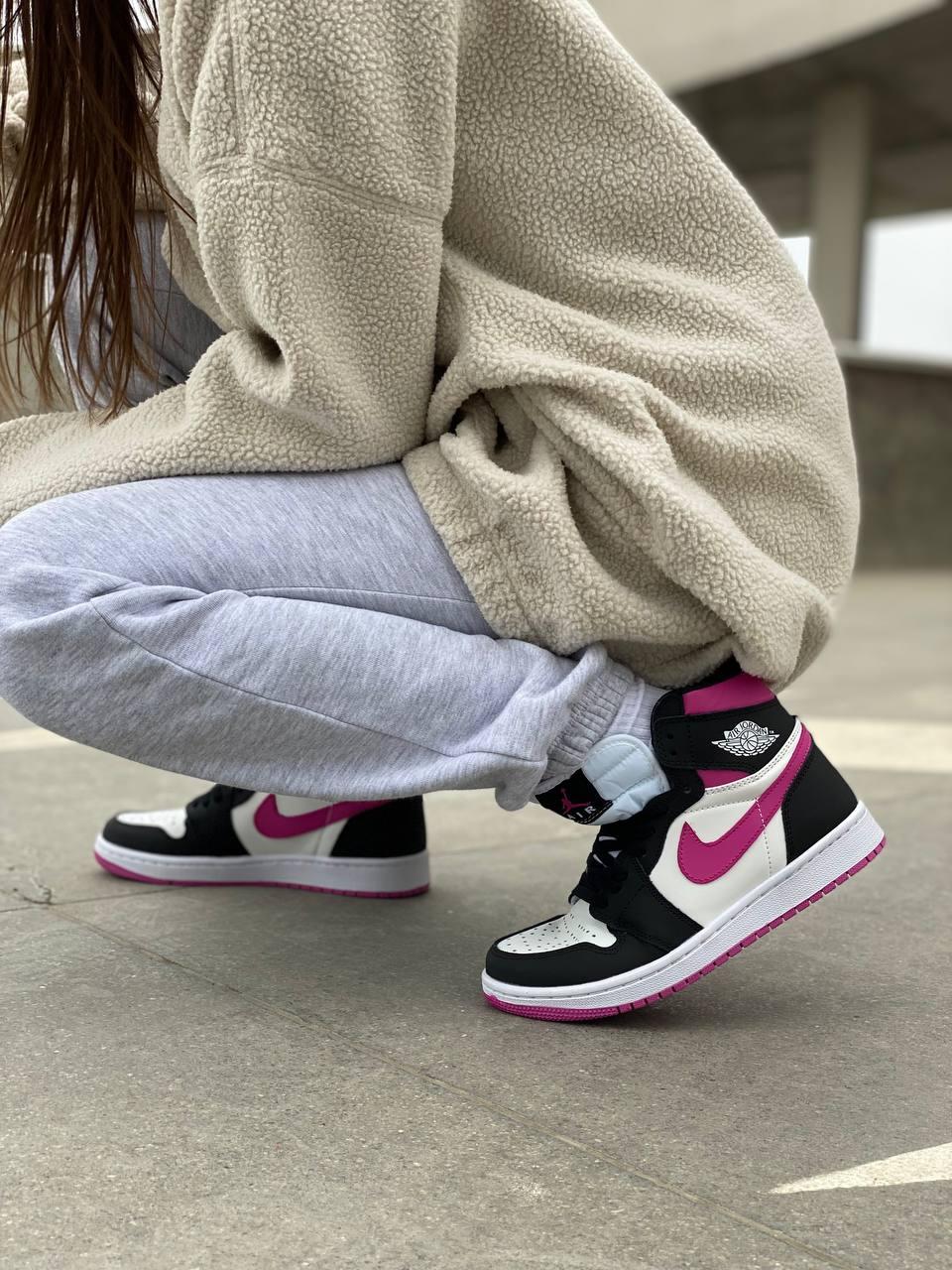 Nike Air Jordan 1 Magenta White Black Pink