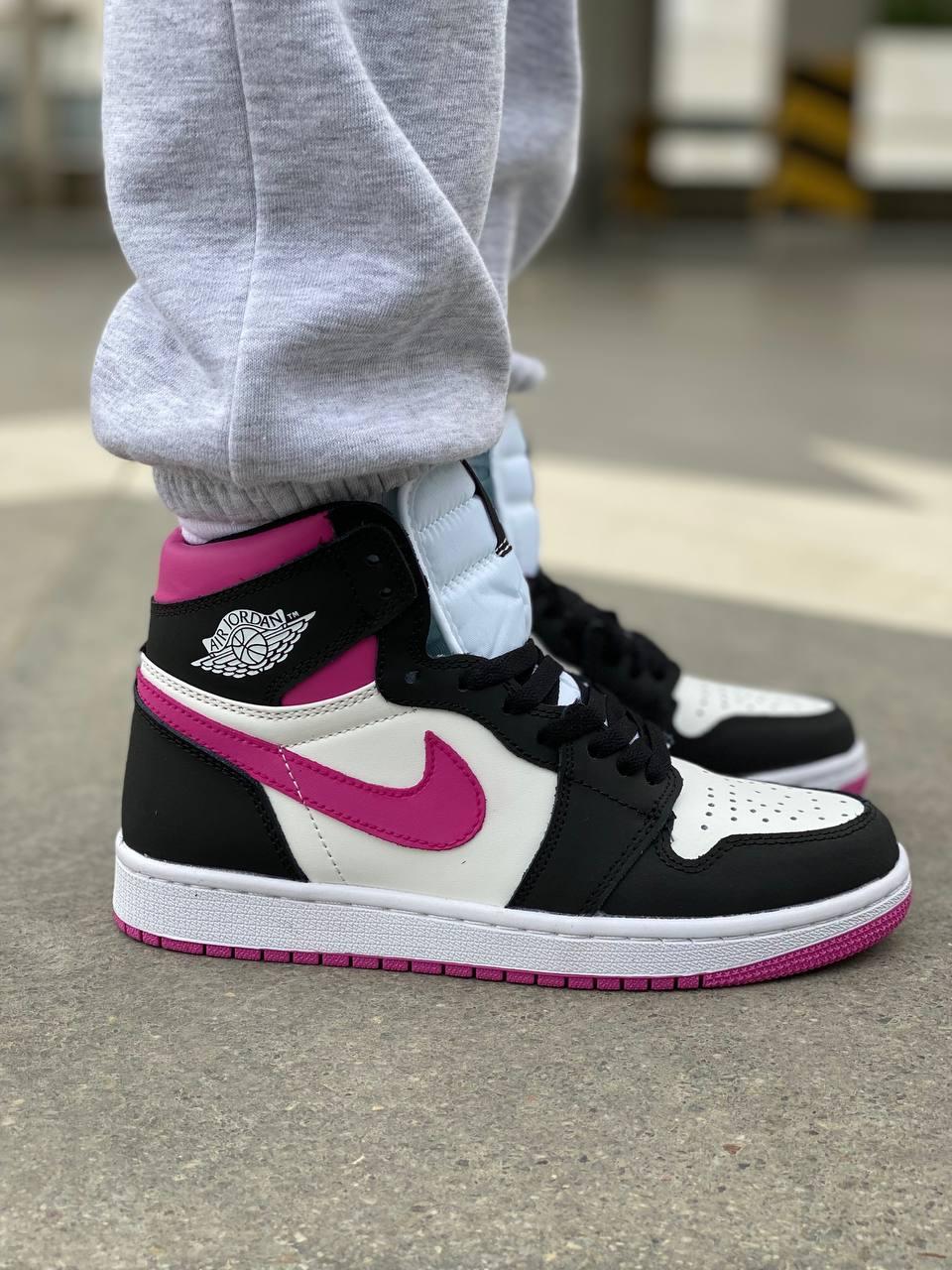Nike Air Jordan 1 Magenta White Black Pink
