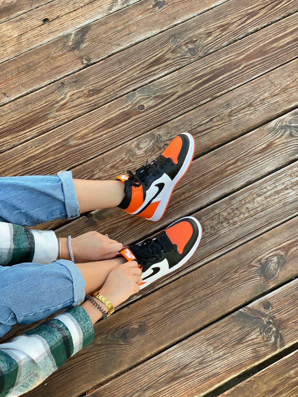 Nike Air Jordan 1 Retro High Black Orange White