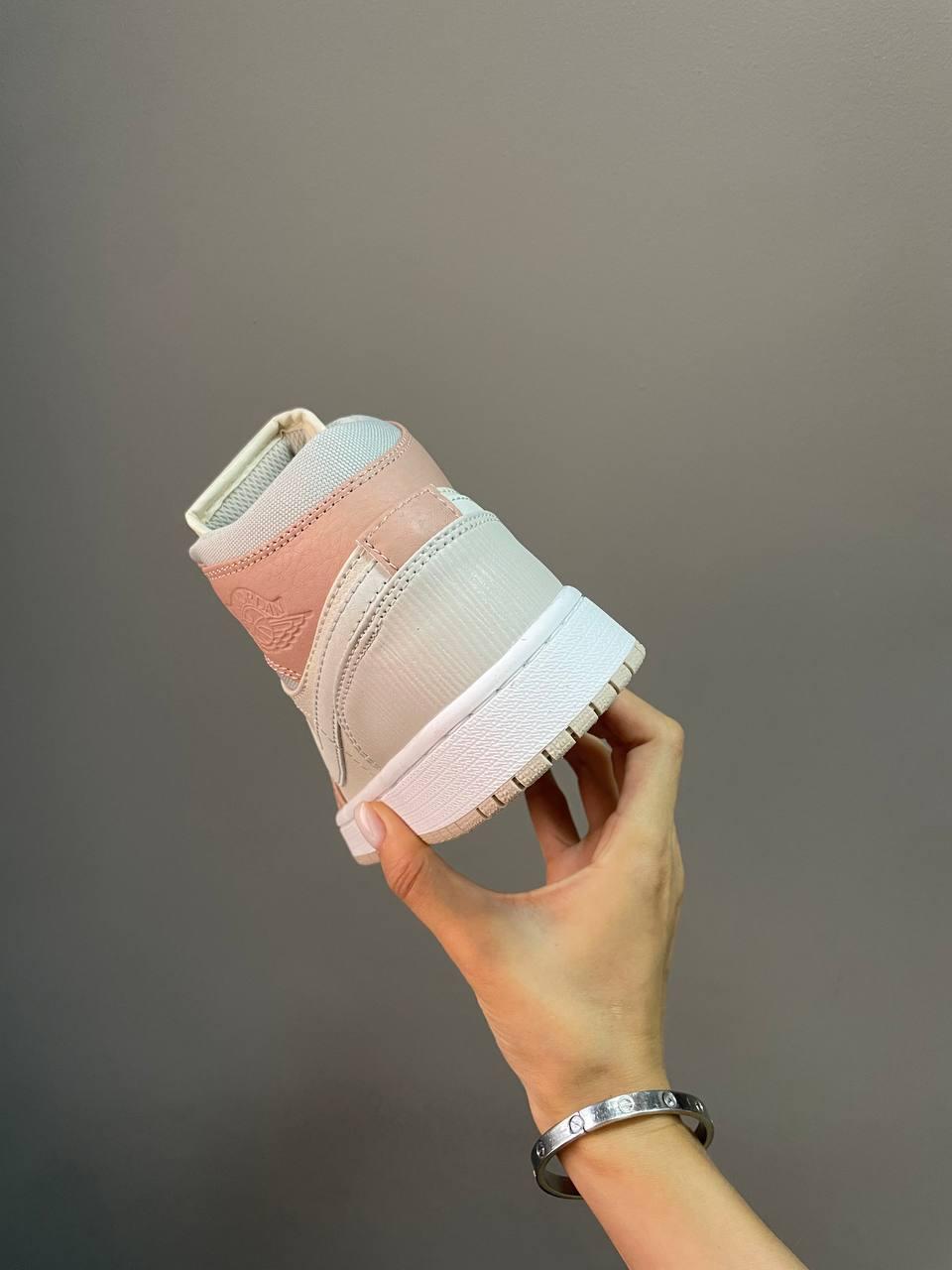 Nike Air Jordan 1 Retro Mid Sail Light Bone
