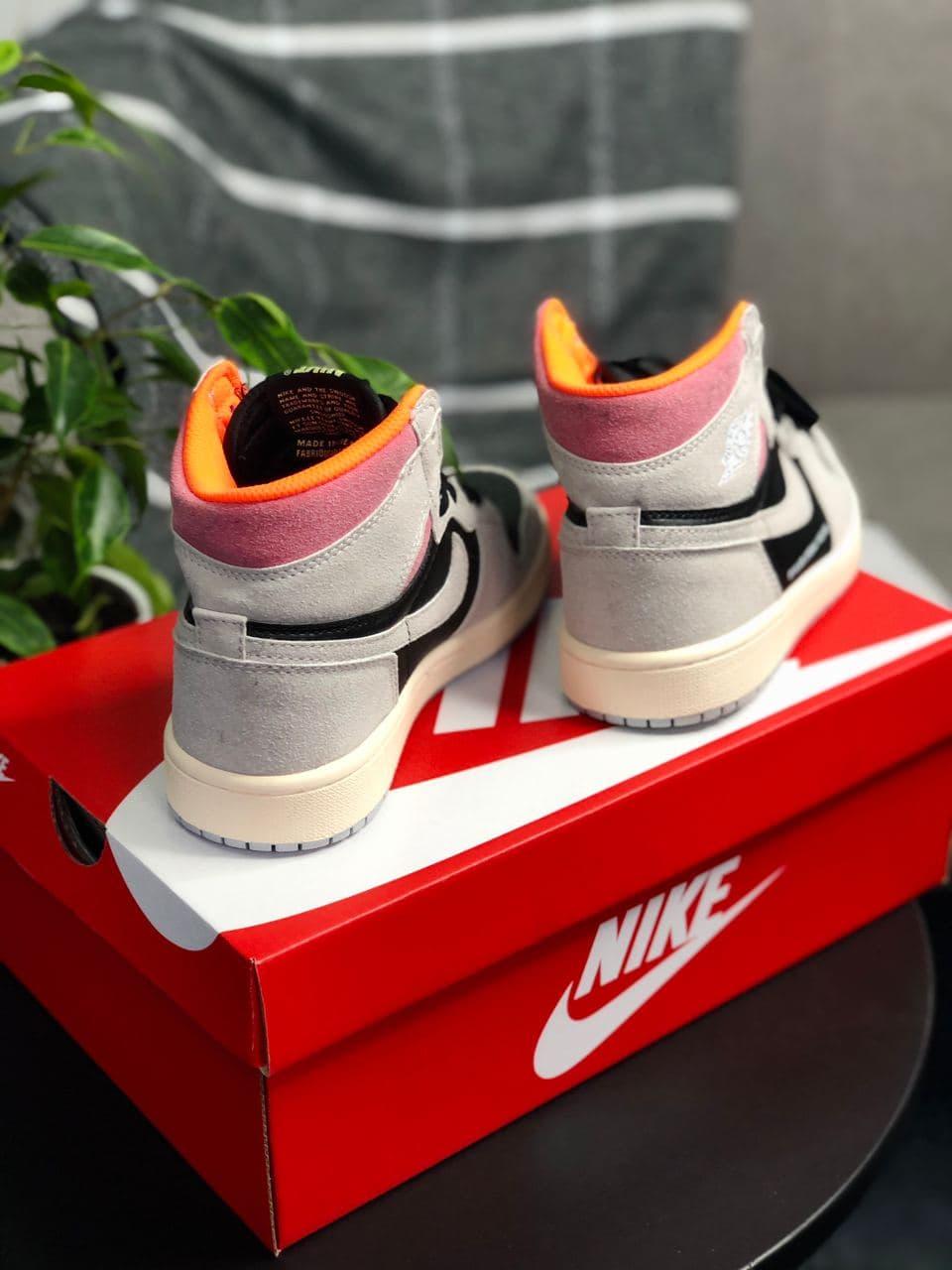 Nike Air Jordan 1 Retro High Grey Red Black