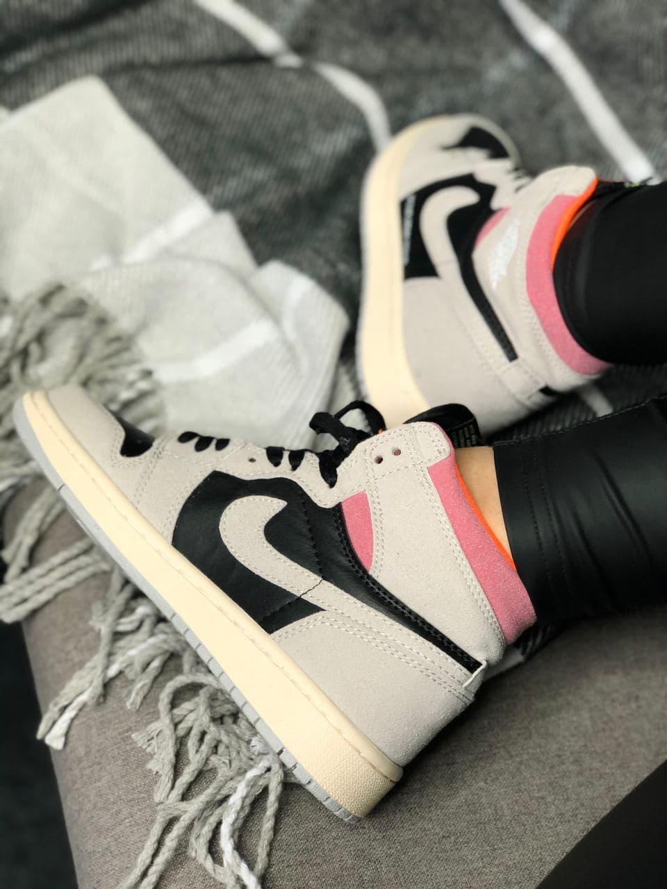 Nike Air Jordan 1 Retro High Grey Red Black