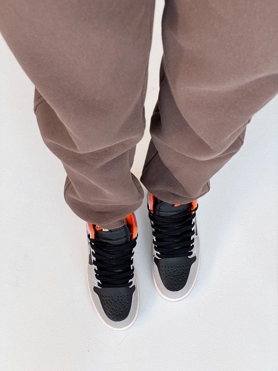 Nike Air Jordan 1 Retro Grey Crimson