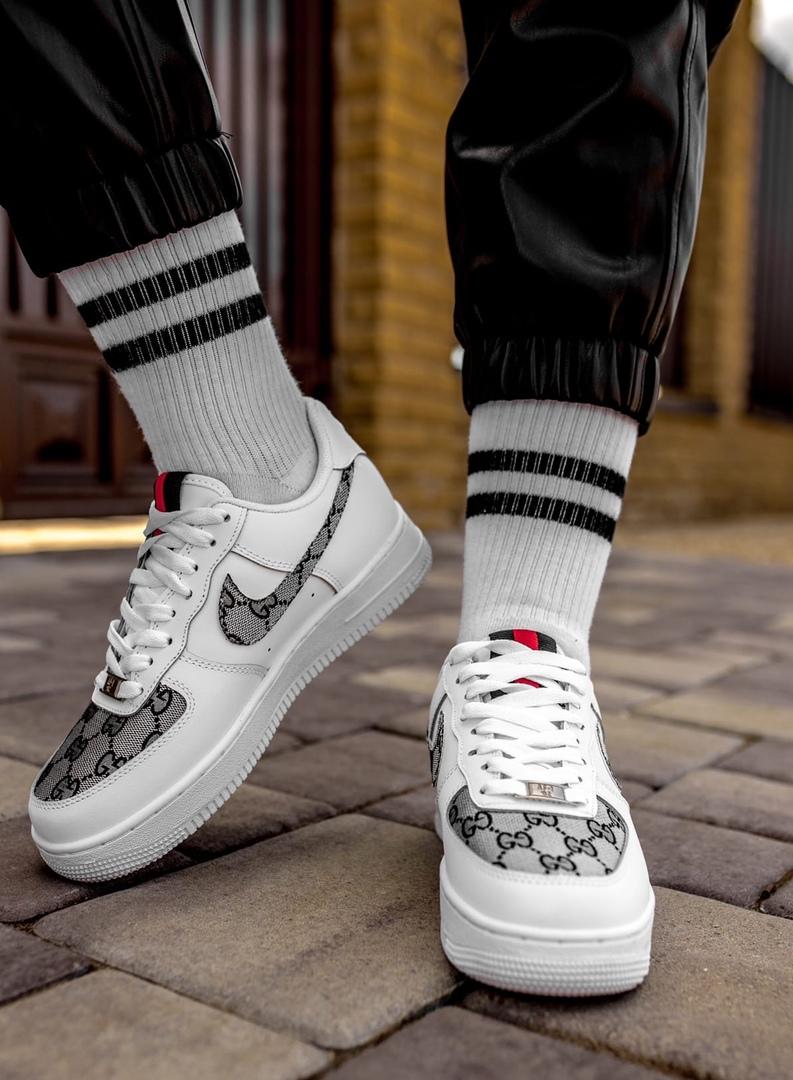 Nike Air Force 1 Gucci White