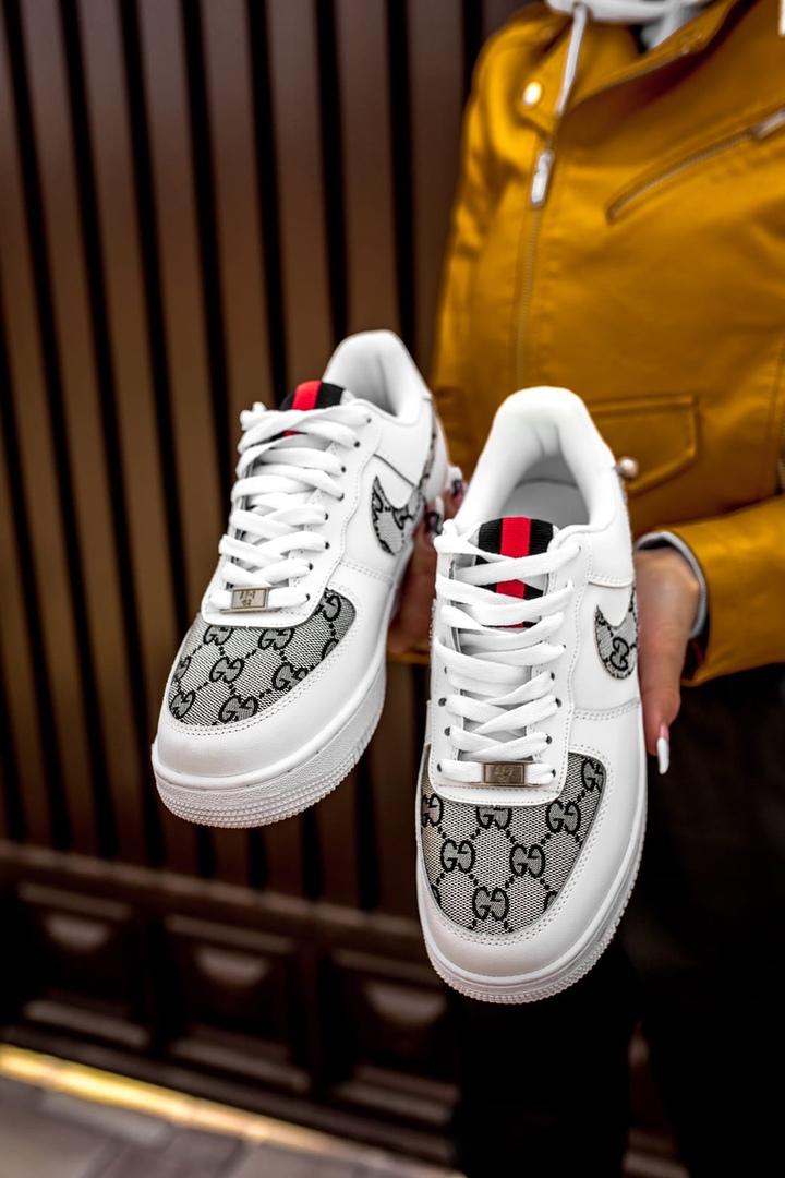 Nike Air Force 1 Gucci White