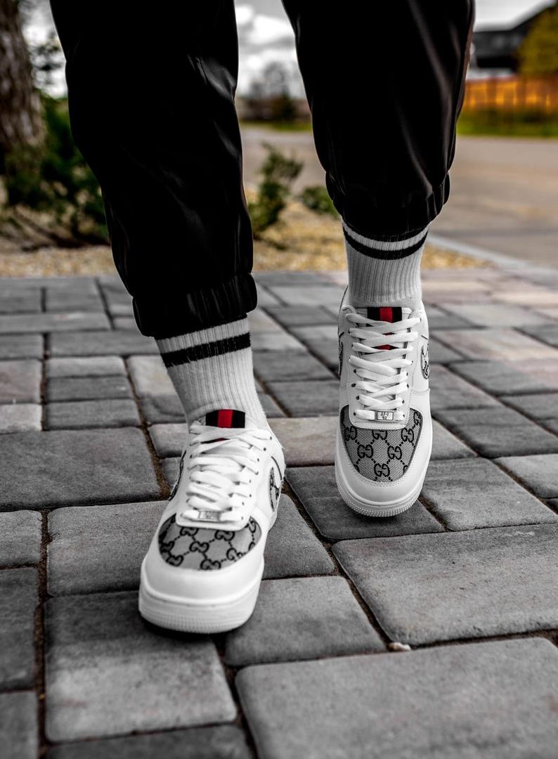 Nike Air Force 1 Gucci White