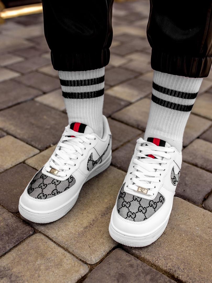 Nike Air Force 1 Gucci White