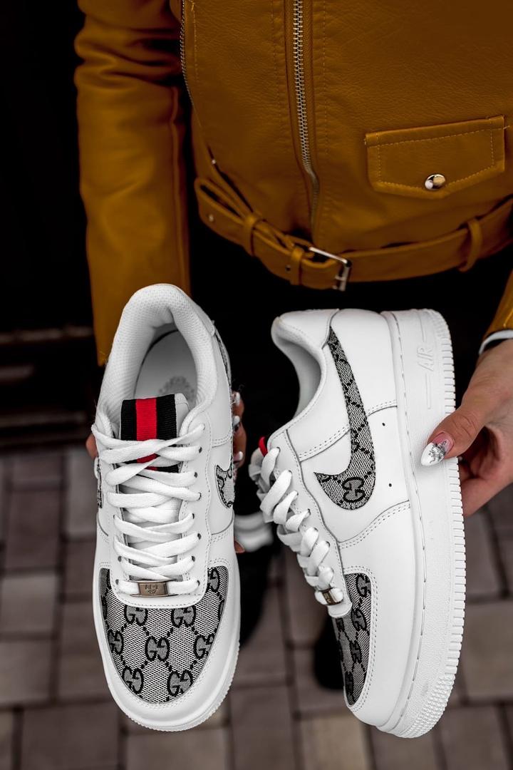 Nike Air Force 1 Gucci White