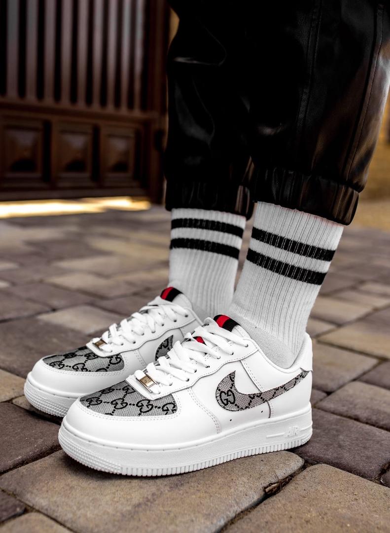 Nike Air Force 1 Gucci White