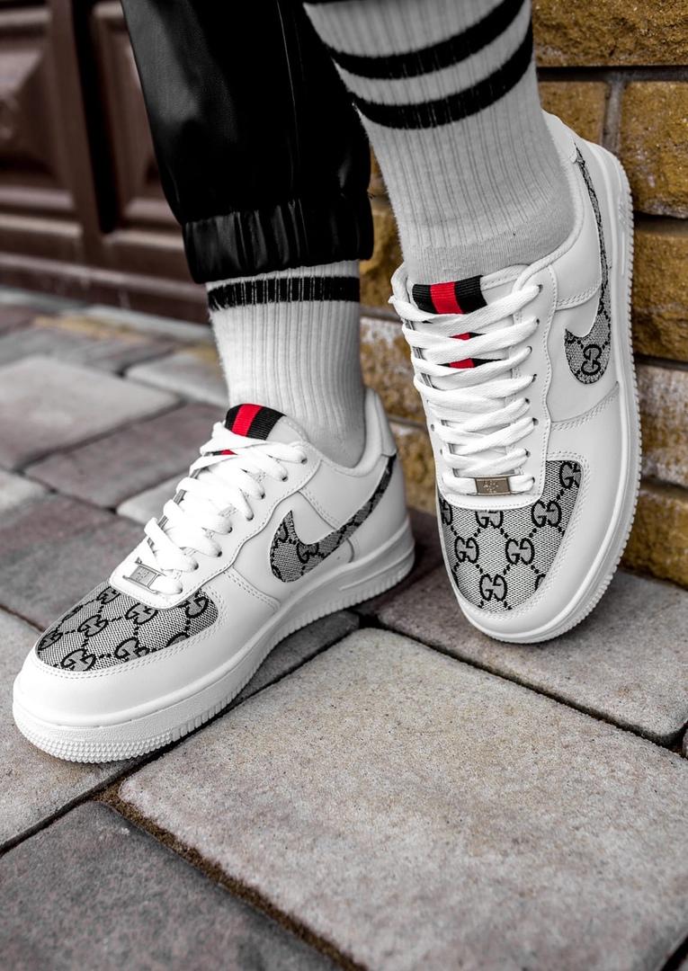 Nike Air Force 1 Gucci White