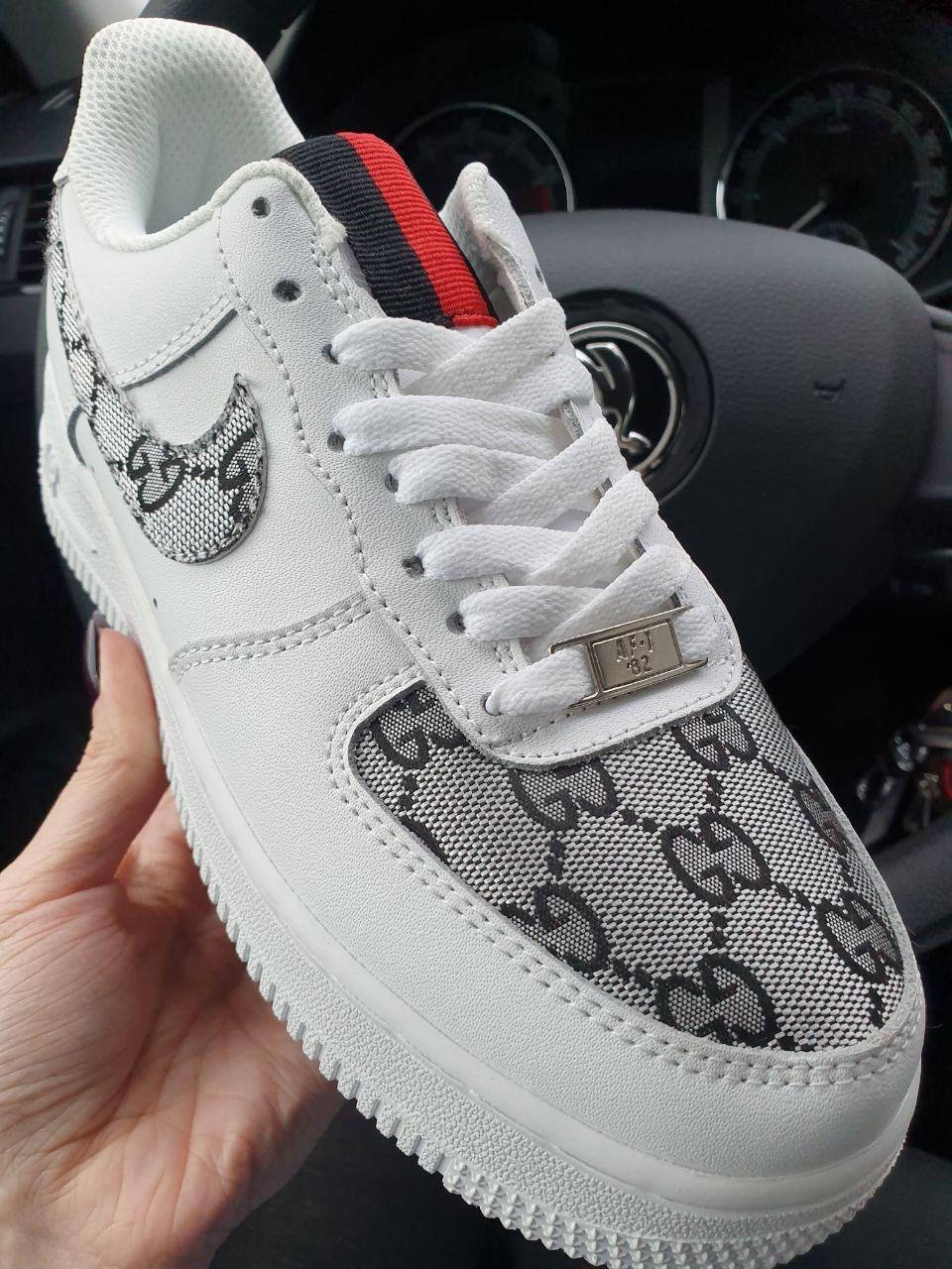 Nike Air Force 1 Gucci White