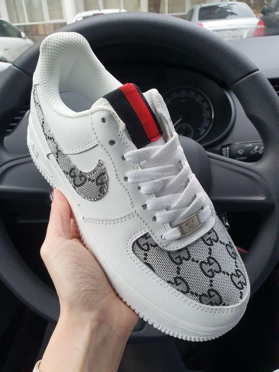 Nike Air Force 1 Gucci White