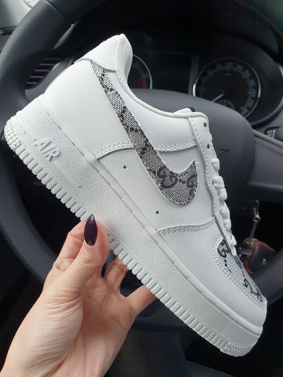 Nike Air Force 1 Gucci White