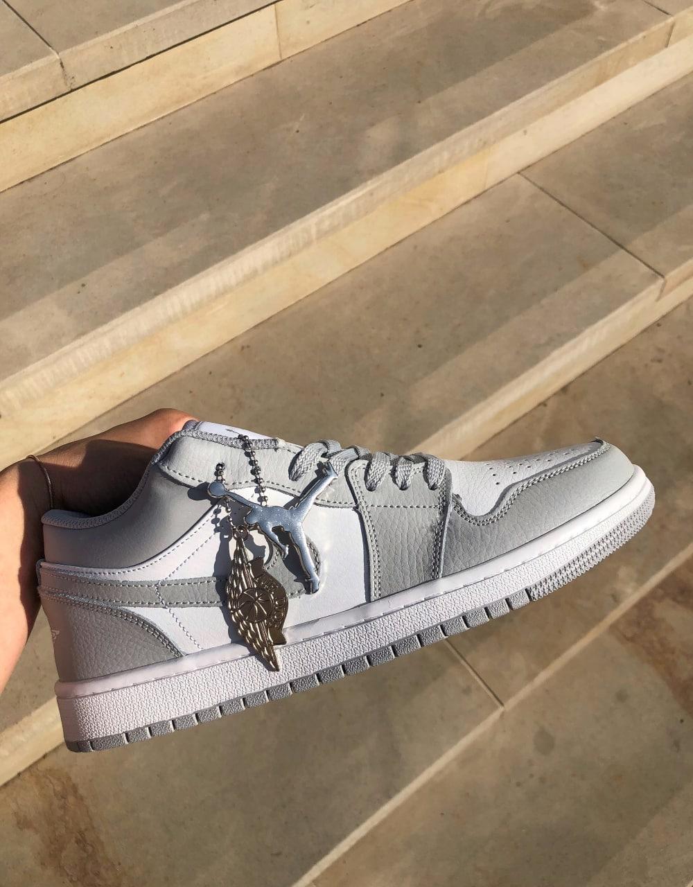 Nike Air Jordan Retro 1 Low Grey White 3.0