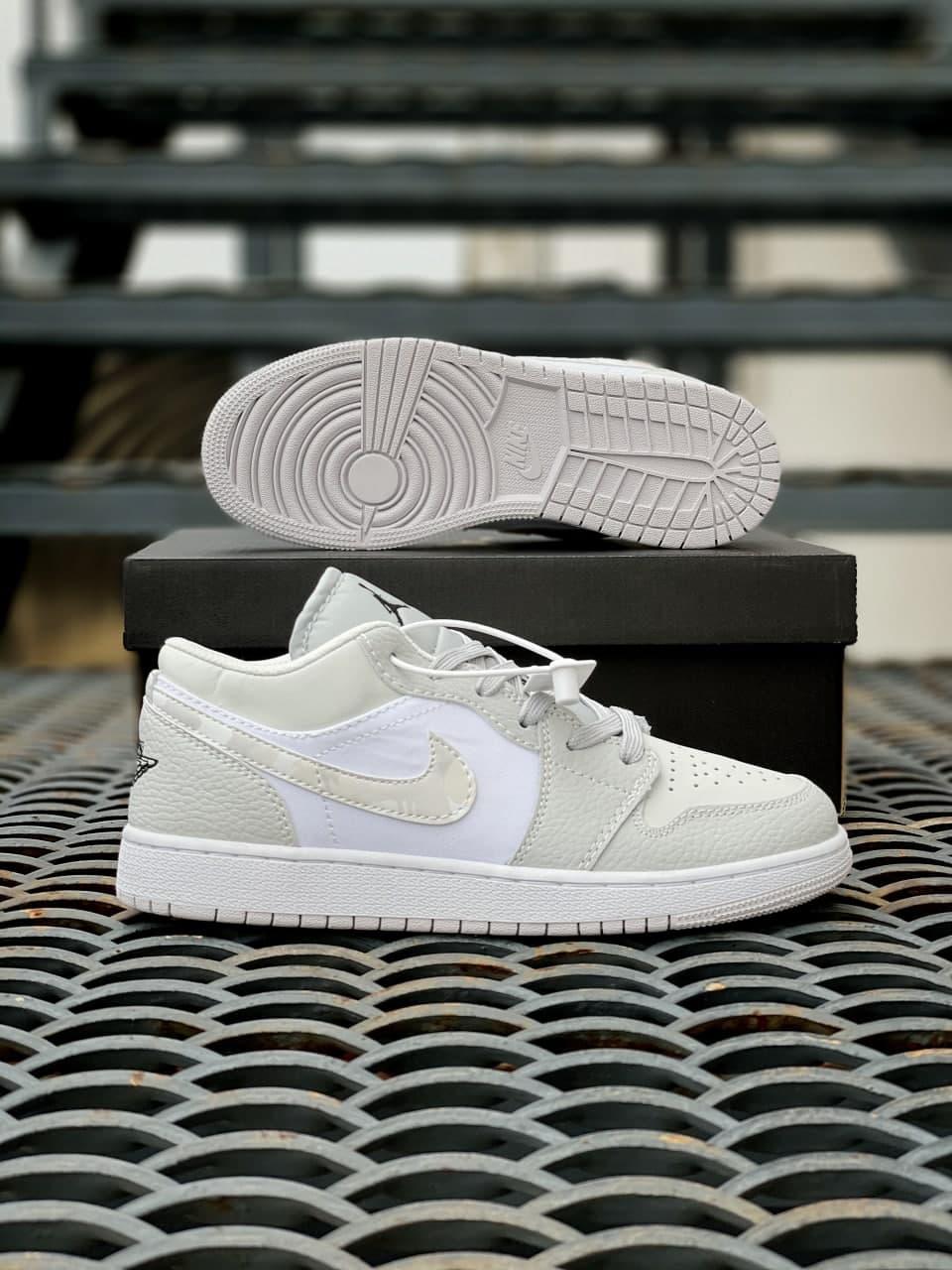 Nike Air Jordan Retro 1 Low Grey Camo