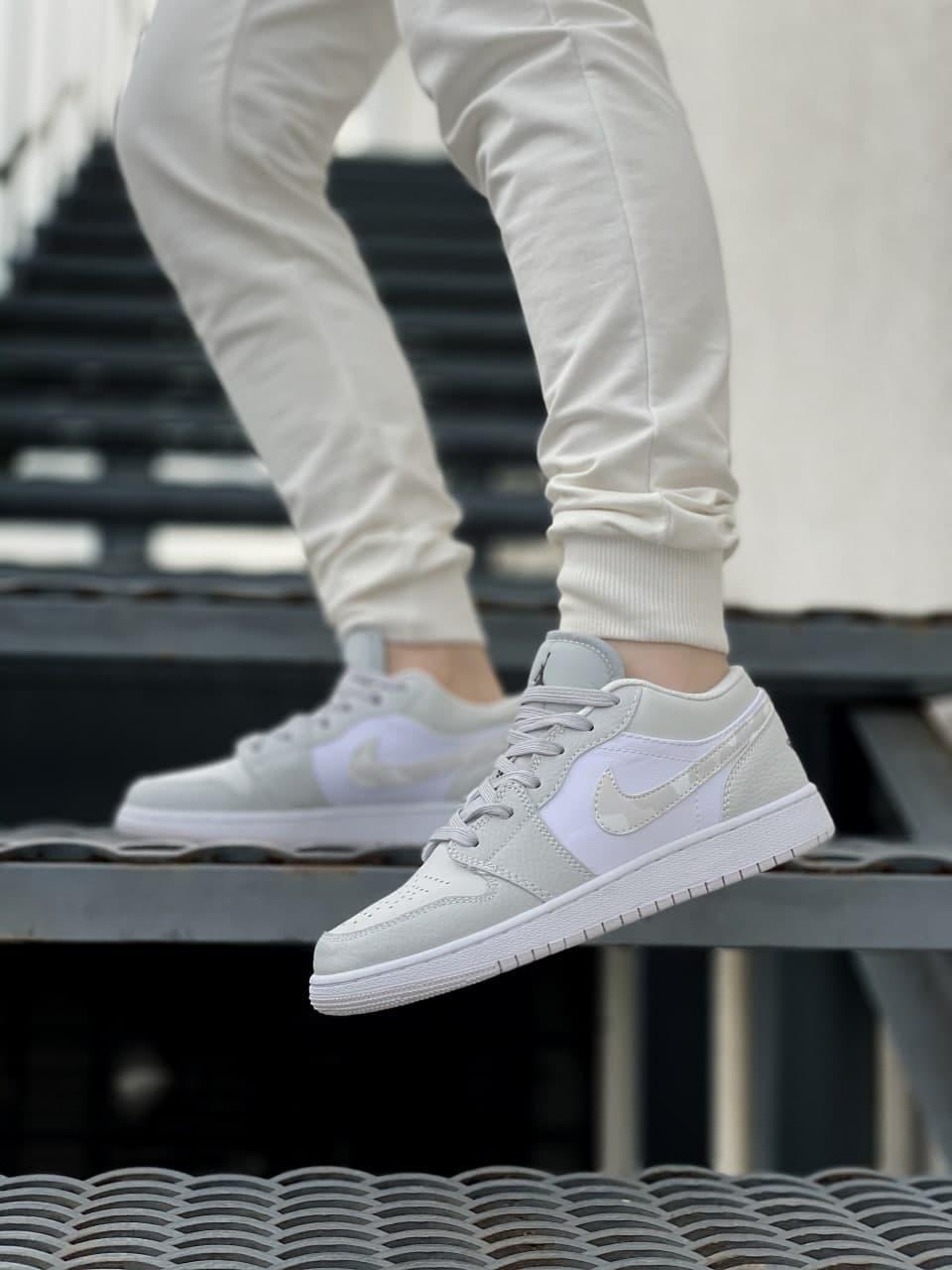 Nike Air Jordan Retro 1 Low Grey Camo