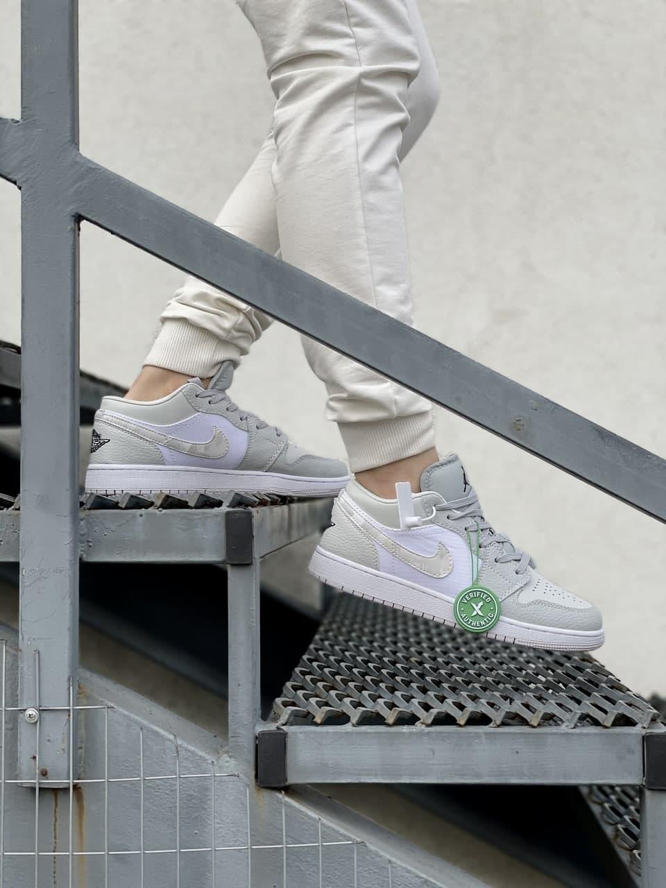 Nike Air Jordan Retro 1 Low Grey Camo