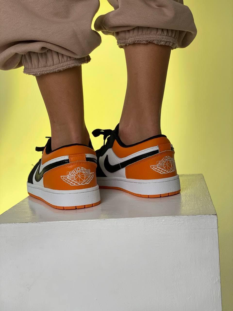 Nike Air Jordan Retro 1 Low Black Orange White