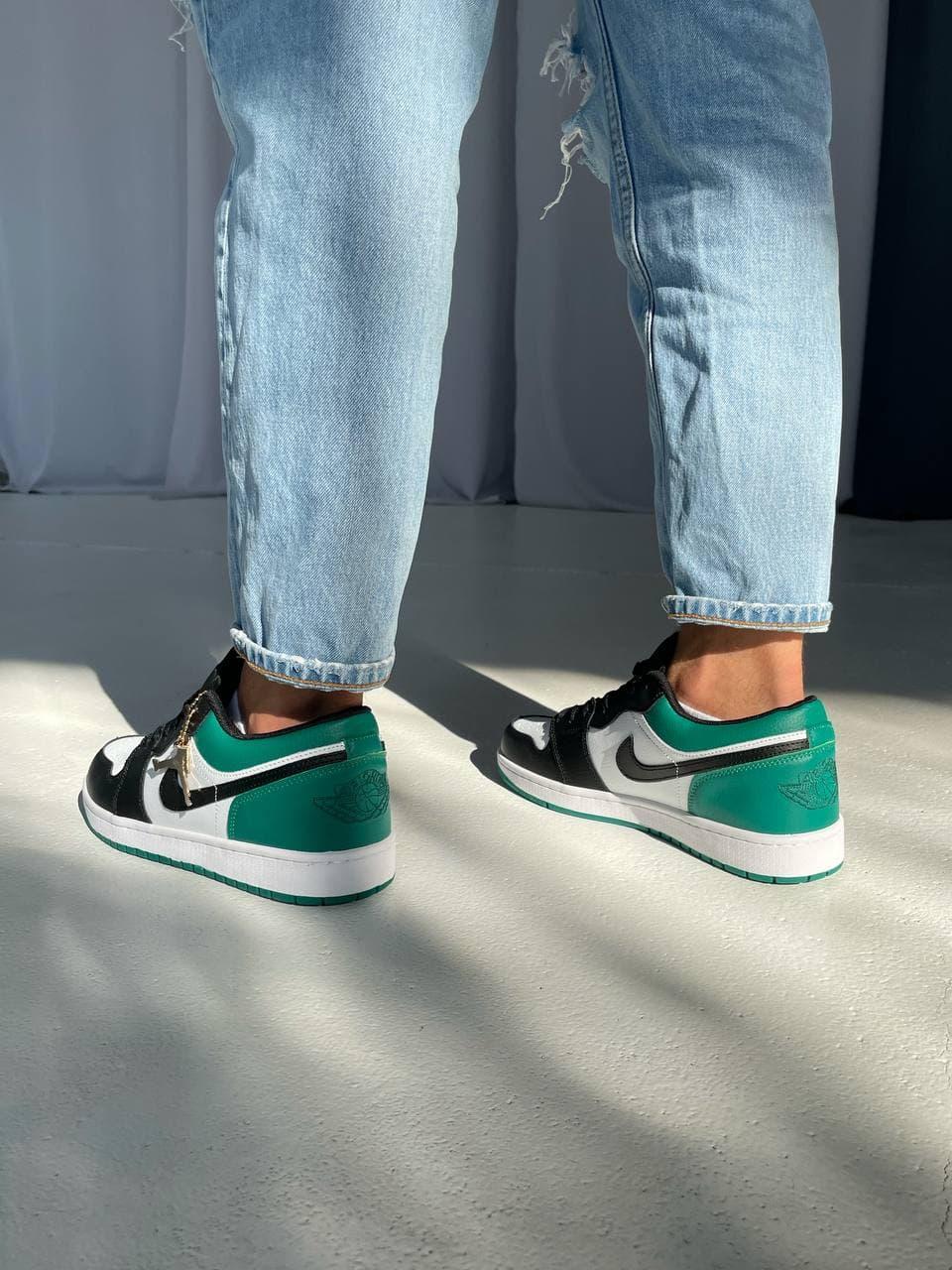 Nike Air Jordan Retro 1 Low Green White Black