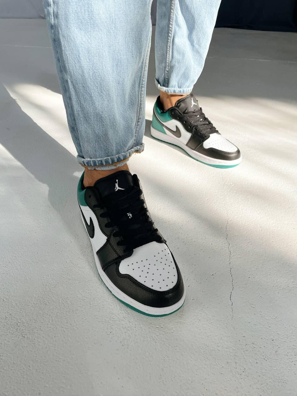 Nike Air Jordan Retro 1 Low Green White Black
