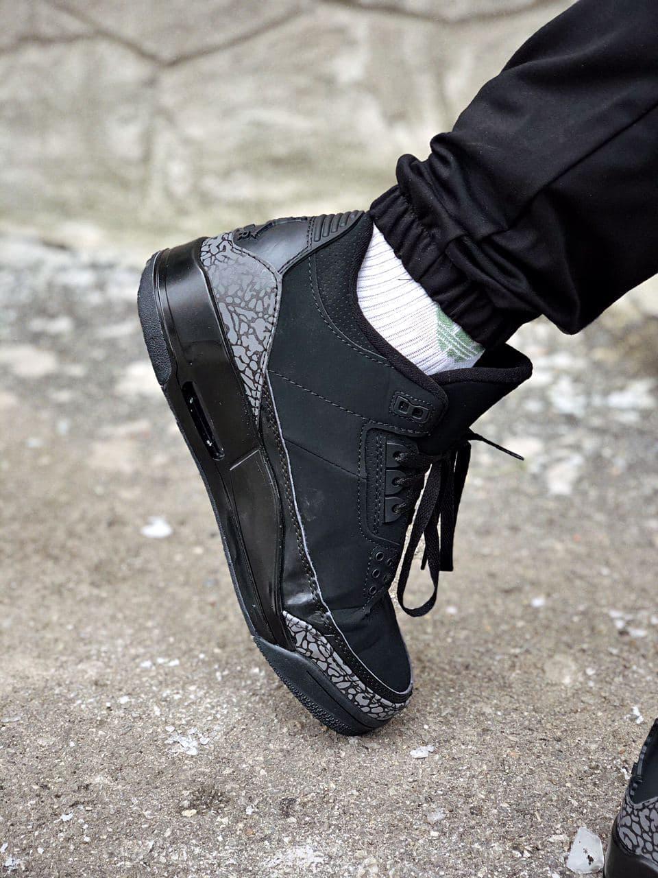 Nike Air Jordan Retro 3 Black