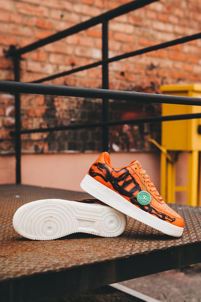 Nike Air Force 1 Skeleton QS Orange