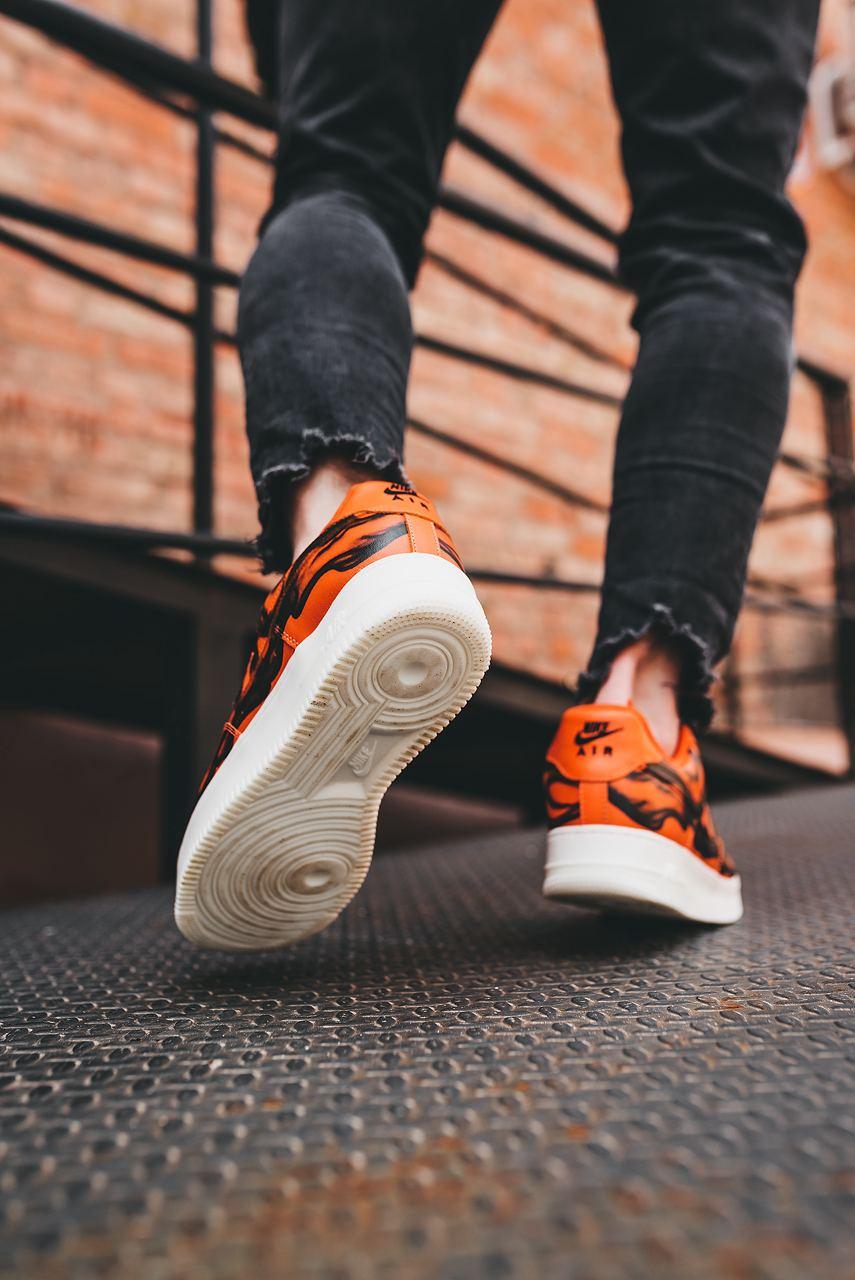Nike Air Force 1 Skeleton QS Orange
