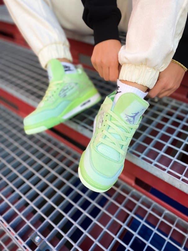 Nike Air Jordan Retro 4 Green